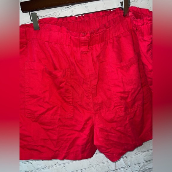 terra & sky red shorts size 2X - Picture 6 of 6